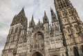 The cathedral in Rouen, Normandy, France.