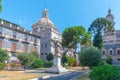 cathedral of saint agatha in Catania, Sicily, Italy Royalty Free Stock Photo