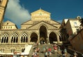 The Cathedral of Saint Andrew, Amalfi, beautiful religious architecture in southern Italy.