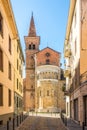 Cathedral of Saint Domninus San Donnino in the streets of Fidenza in Italy