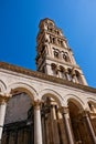 The Cathedral of Saint Domnius Tower, Split, Croatia Royalty Free Stock Photo