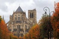 Cathedral Saint-Etienne of Bourges Royalty Free Stock Photo