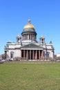 Cathedral of Saint Isaak in St Petersburg Royalty Free Stock Photo