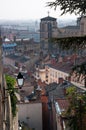 Cathedral of Saint John the Baptist, Lyon, France. Royalty Free Stock Photo