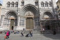 Cathedral Saint Lawrence in Genoa Italy