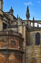 Cathedral of Saint Mary of the See in Seville, Spain Royalty Free Stock Photo