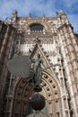 Cathedral of Saint Mary of the See, Seville, Spain Royalty Free Stock Photo