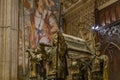 Tomb of Christopher Columbus Seville cathedral Spain