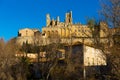 Cathedral of Saint Nazaire in Beziers Royalty Free Stock Photo