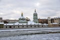 Cathedral of Saint Nicholas on Raushskaya embankment in Moscow