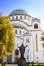 Cathedral of Saint Sava Royalty Free Stock Photo