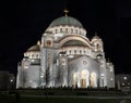 Cathedral of Saint Sava in Belgrade, Serbia Royalty Free Stock Photo