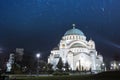 Cathedral of Saint Sava Belgrade Serbia Royalty Free Stock Photo