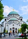 The Saint Sava Cathedral Belgrade Serbia Royalty Free Stock Photo