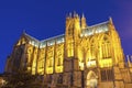 Cathedral of Saint Stephen in Metz Royalty Free Stock Photo