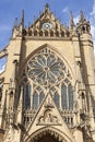 Cathedral of Saint Stephen in Metz Royalty Free Stock Photo