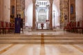 The Cathedral of Saint Tryphon in Kotor is one of two Roman Catholic cathedrals in Montenegro Royalty Free Stock Photo