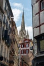 Cathedral Sainte-Marie Bayonne city, France Royalty Free Stock Photo