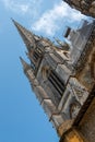 Cathedral Sainte-Marie Bayonne city, France Royalty Free Stock Photo