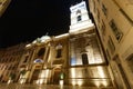 Cathedral Sainte-Marie de la Seds at night , Toulon, France