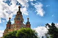 The Cathedral of Saints Peter and Paul in Petergof, Russia