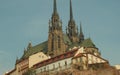 The Cathedral of Saints Peter and Paul Petrov, Roman Catholic, Baroque, Gothic Revival, tourist landmark and tourism