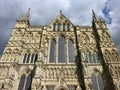 Cathedral of Salisbury, England Royalty Free Stock Photo