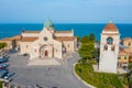 Cathedral of San Ciriaco in Italian town Ancona Royalty Free Stock Photo