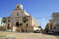 Cathedral San Felipe, Calle Gonzalo Marin, Arecibo,Puerto Rico Royalty Free Stock Photo