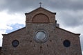 The cathedral of San Gimignano Duomo di San Gimignano. Basilica of Santa Maria Assunta. Unesco heritage.  Siena, Tuscany, Italy Royalty Free Stock Photo