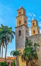 Cathedral of San Ildefonso, located in Merida downtown, Yucatan, Mexico Royalty Free Stock Photo