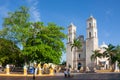 Cathedral of San Ildefonso Merida capital of Yucatan Mexico Royalty Free Stock Photo