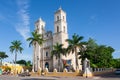 Cathedral of San Ildefonso Merida capital of Yucatan Mexico Royalty Free Stock Photo