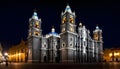 the cathedral of san jose de guadalupe in oaxaca, mexico Royalty Free Stock Photo