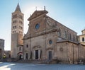 Cathedral of San Lorenzo in the old town of Viterbo, Italy