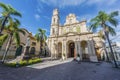 Cathedral in San Salvador de Jujuy, Argentina. Royalty Free Stock Photo