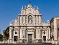 Cathedral of Santa Agatha in Catania Royalty Free Stock Photo