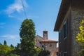 Cathedral of Santa Maria Assunta and bell tower on island of Torcello, Venice, Italy Royalty Free Stock Photo