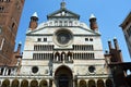 Cathedral of Santa Maria Assunta with the bell tower Torrazzo in Cremona, Italy Royalty Free Stock Photo