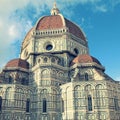 Cathedral of Santa Maria del Fiore, Florence, Italy. Royalty Free Stock Photo