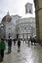 Cathedral of Santa Maria del Fiore Florence Italy Royalty Free Stock Photo