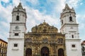 Cathedral Santa Maria la antigua, located in Panama city Royalty Free Stock Photo