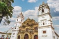 Cathedral Santa Maria la antigua, located in Panama city Royalty Free Stock Photo