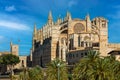 Cathedral of Santa Maria of Palma, Spain Royalty Free Stock Photo