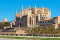 Cathedral of Santa Maria of Palma, Spain. Royalty Free Stock Photo