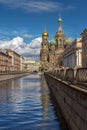 Cathedral Savior on the blood in St Petersburg