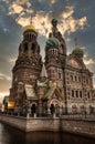 The Cathedral of the Savior on Spilled Blood Royalty Free Stock Photo
