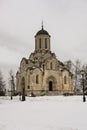 The Cathedral of the Saviour & x28;Spassky Cathedral& x29; in the Andronikov monastery. Royalty Free Stock Photo