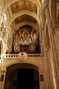 Inside Almudena Cathedral, Madrid