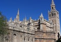 Cathedral of Seville - Wide shot Royalty Free Stock Photo